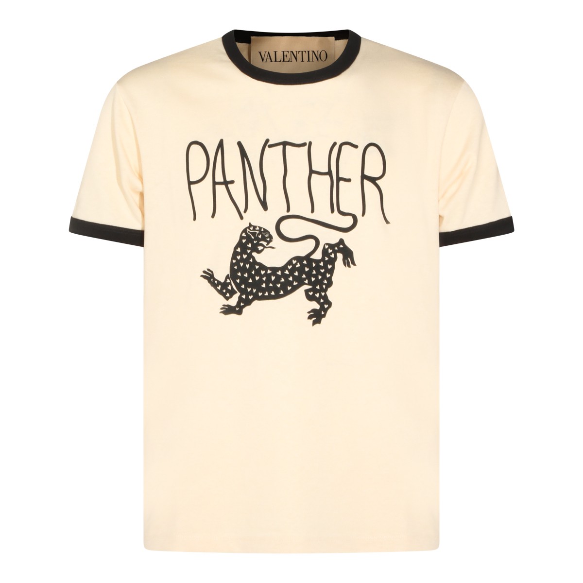 BEIGE COTTON T-SHIRT