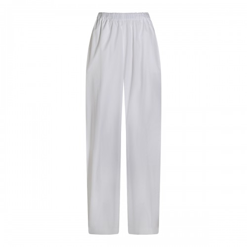 WHITE COTTON PANTS