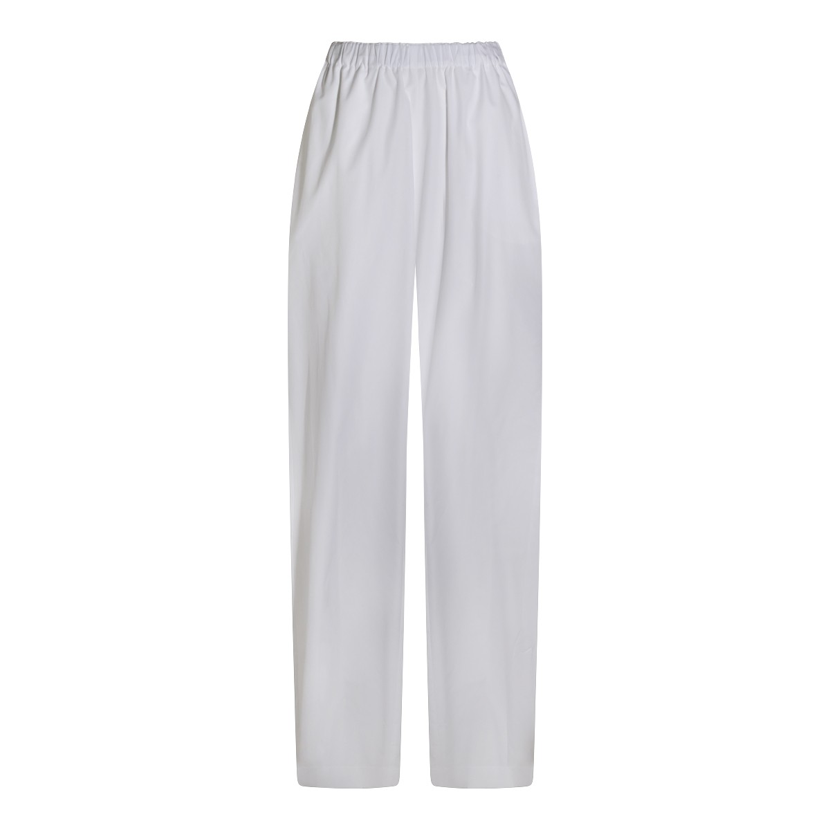 WHITE COTTON PANTS