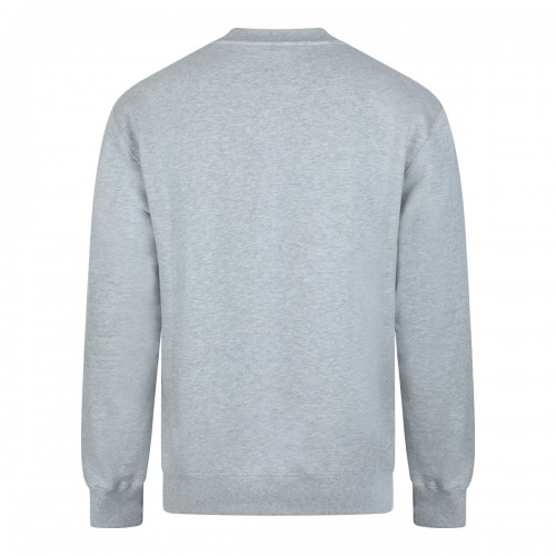 GREY COTTON SWEATSHIRT