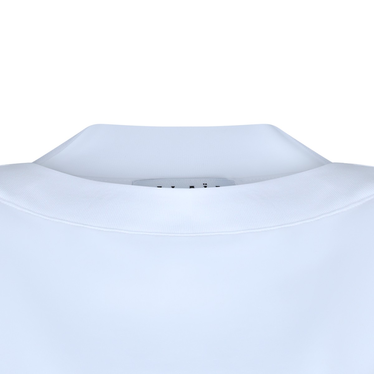 WHITE COTTON T-SHIRT