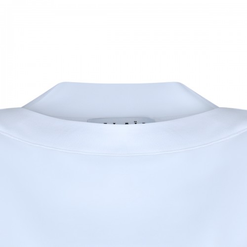 WHITE COTTON T-SHIRT