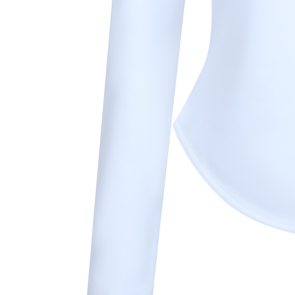 WHITE COTTON T-SHIRT