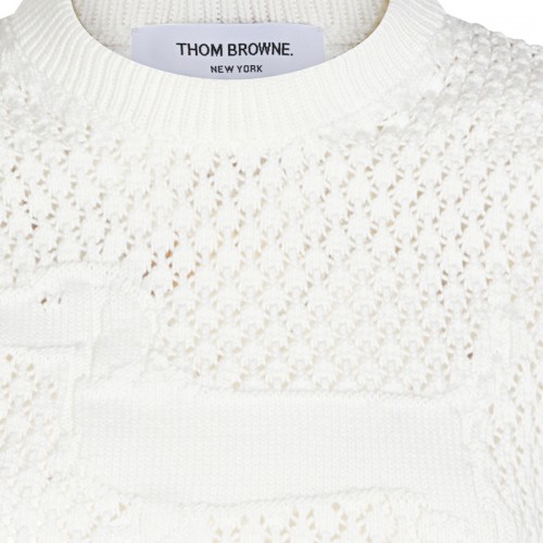 WHITE COTTON KNITWEAR