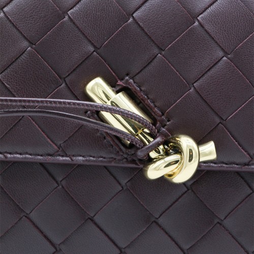 BURGUNDY LEATHER BAG