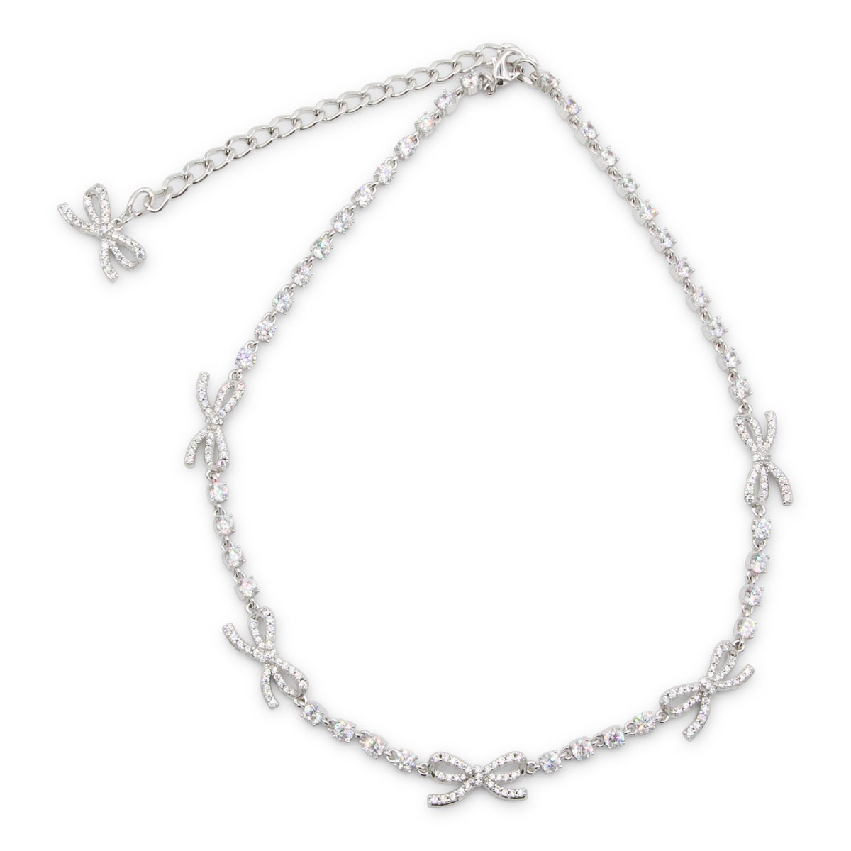 SILVER TONE NECKLACE