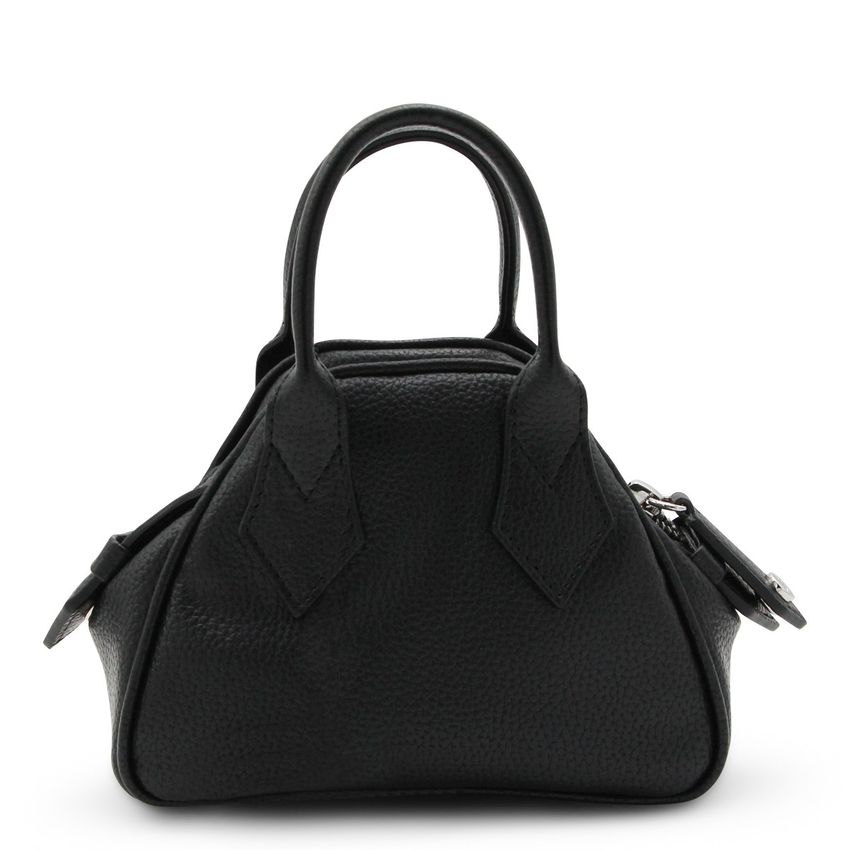 BLACK TOP HANDLE BAG