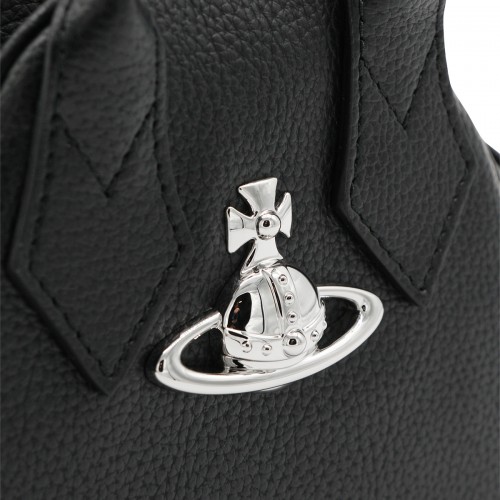 BLACK TOP HANDLE BAG