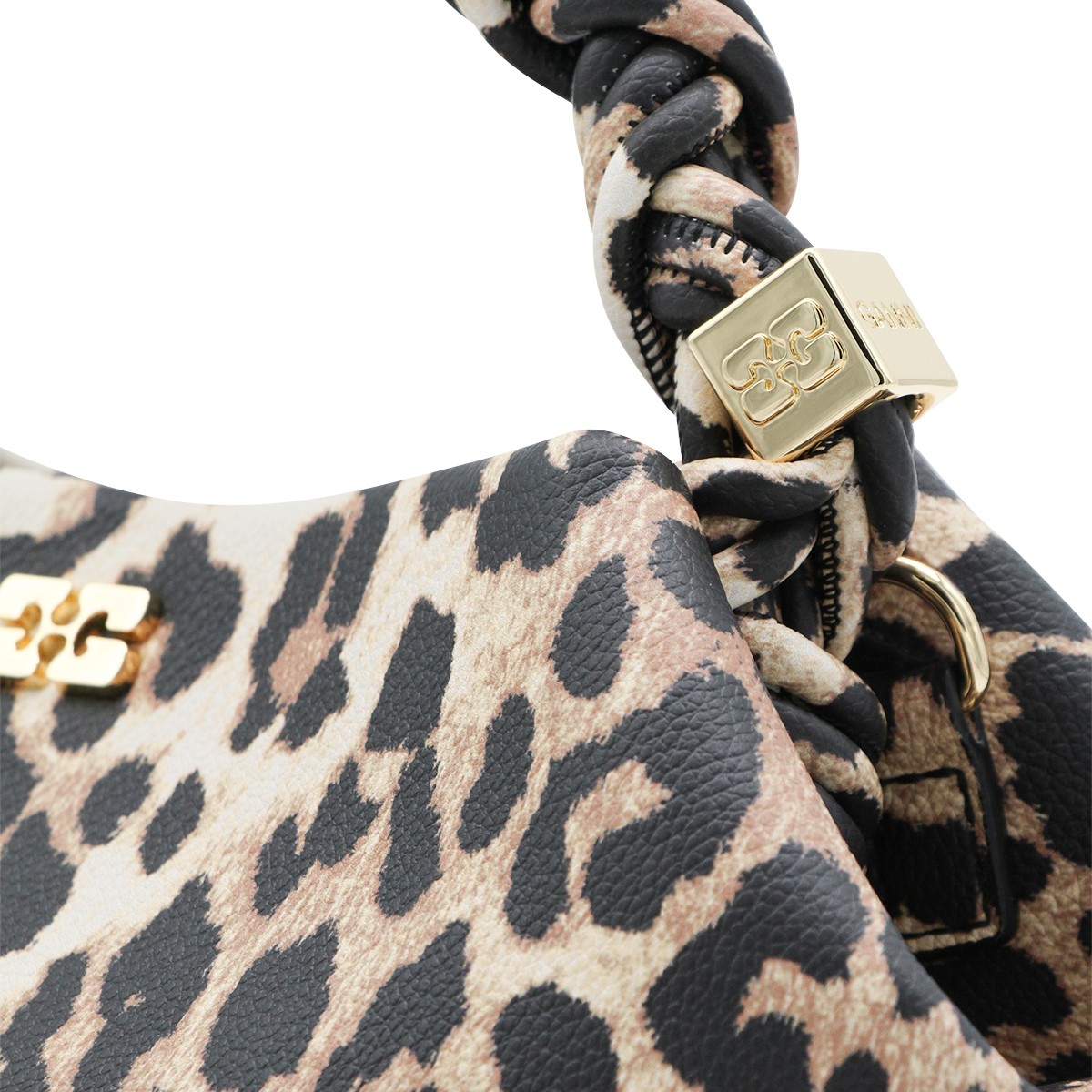 LEOPARD TOP HANDLE BAG