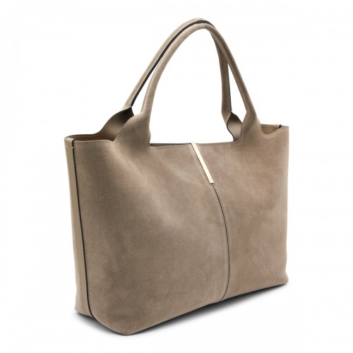 BROWN LEATHER TOTE