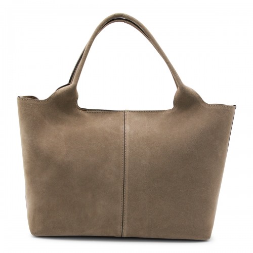 BROWN LEATHER TOTE