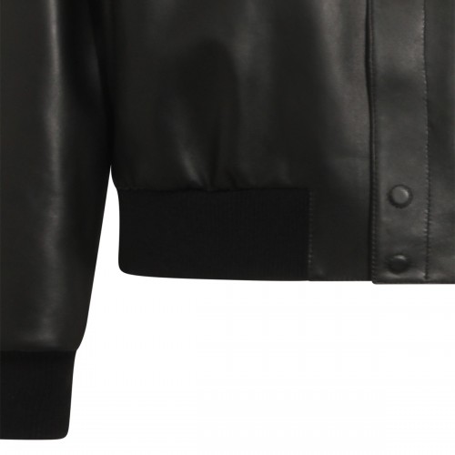 BLACK LEATHER JACKET