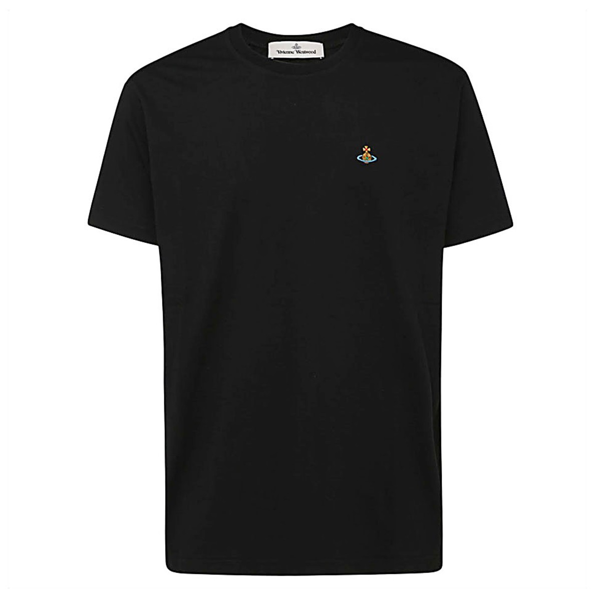 BLACK COTTON ORB T-SHIRT