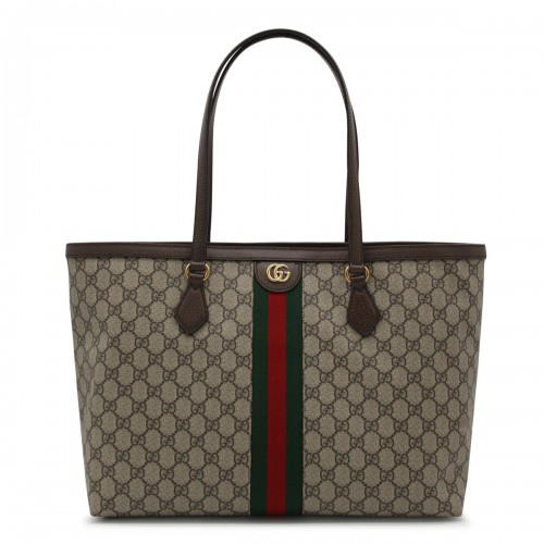 EBONY OPHIDIA MEDIUM TOTE BAG