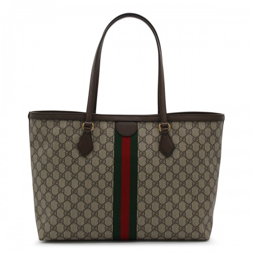 EBONY OPHIDIA MEDIUM TOTE BAG