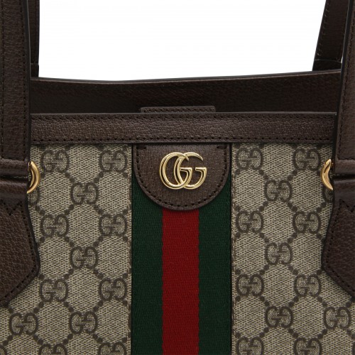 EBONY OPHIDIA MEDIUM TOTE BAG