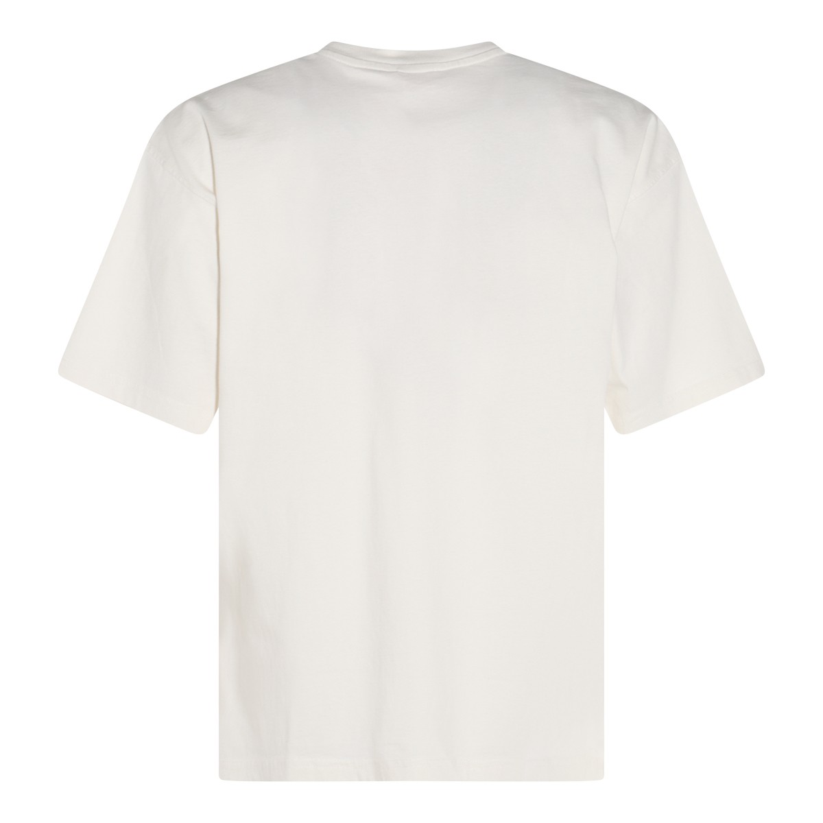 WHITE COTTON T-SHIRT