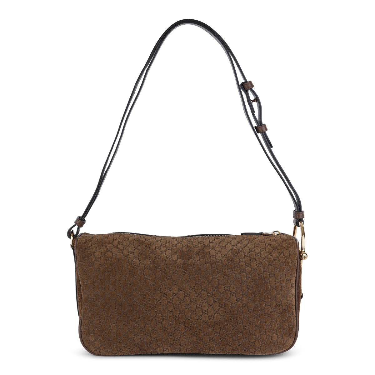 BROWN LEATHER SHOULDER BAG