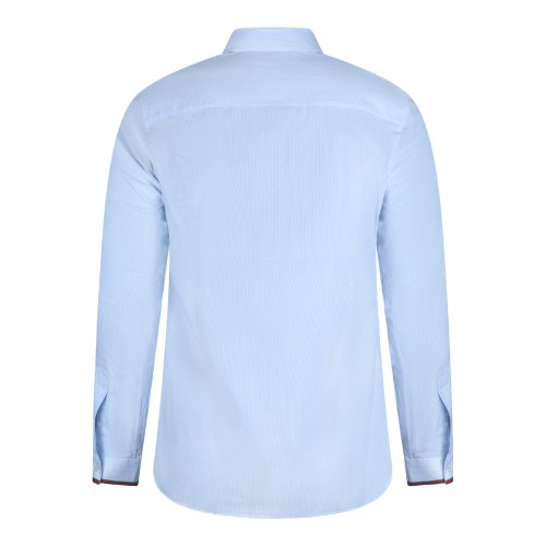 LIGHT BLUE COTTON SHIRT