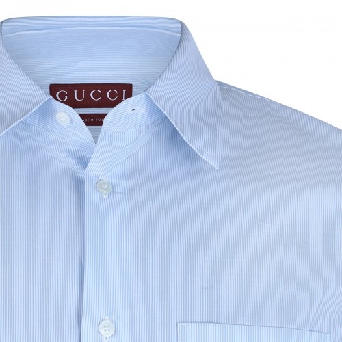 LIGHT BLUE COTTON SHIRT