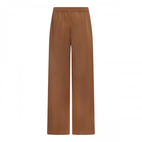 BROWN COTTON PANTS