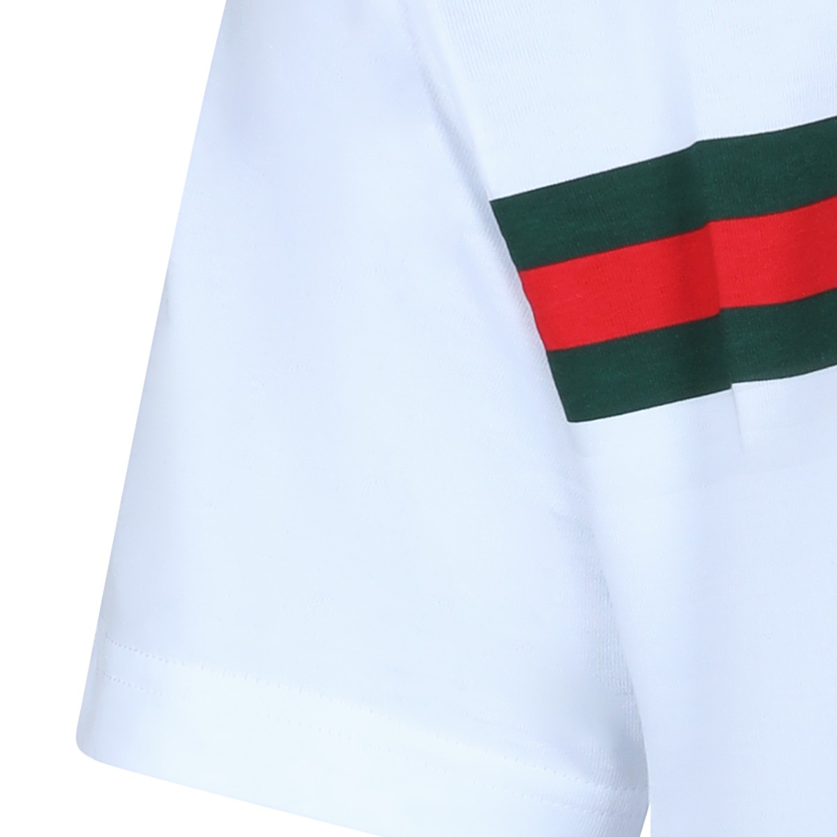 WHITE COTTON T-SHIRT