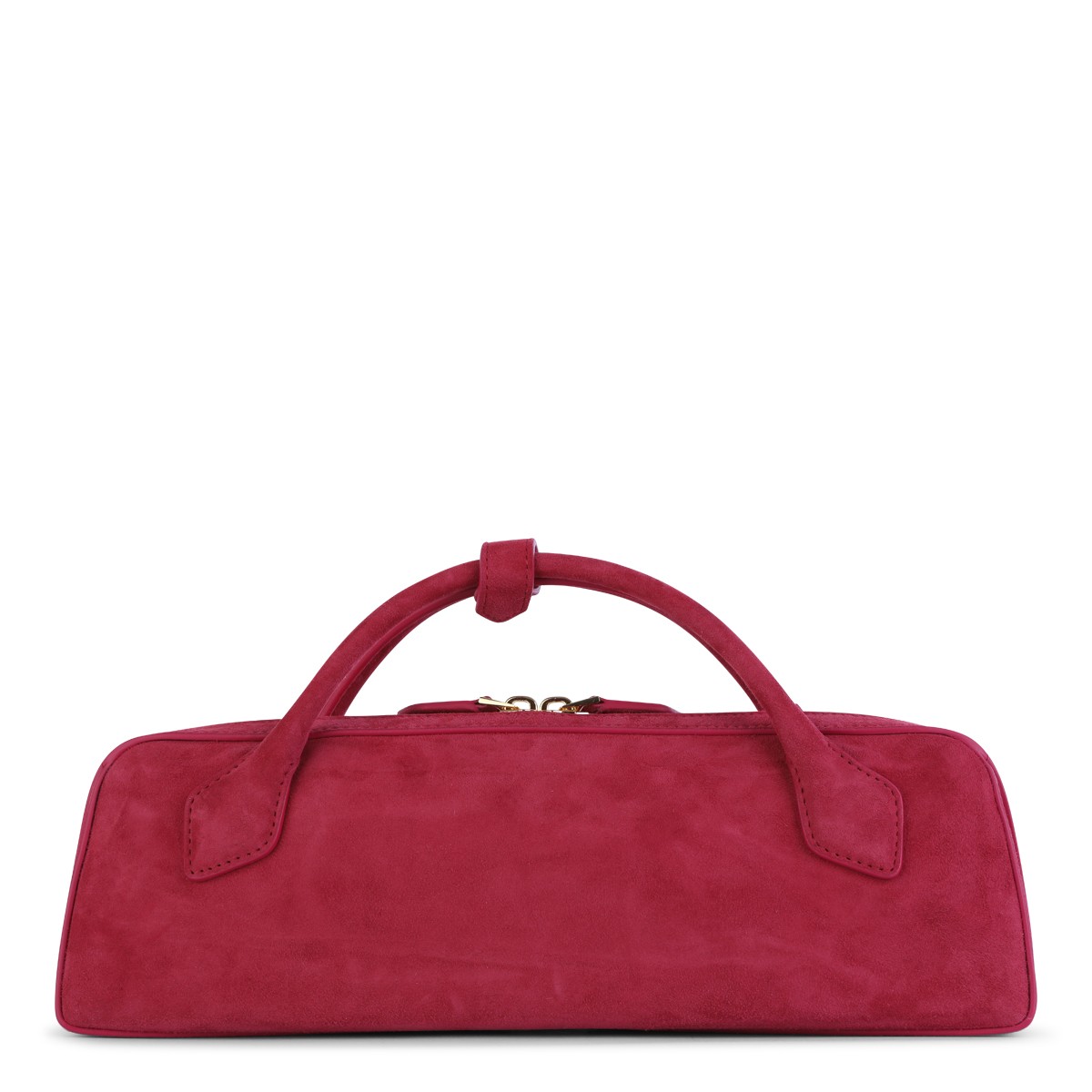 STRAWBERRY PINK LEATHER LE TECKEL CLUCTH