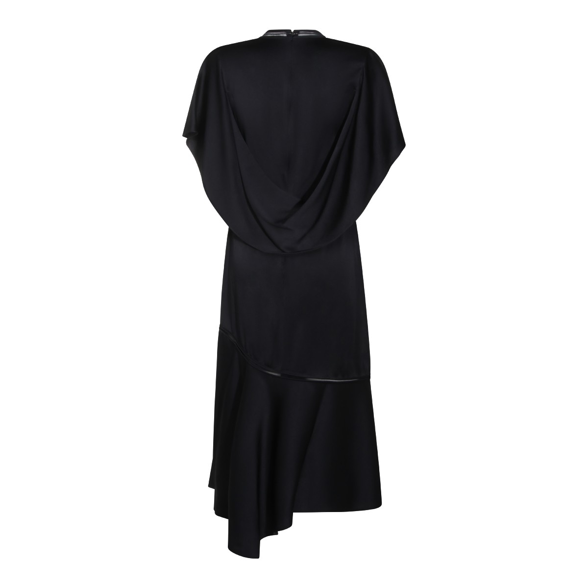 NAVY VISCOSE DRESS