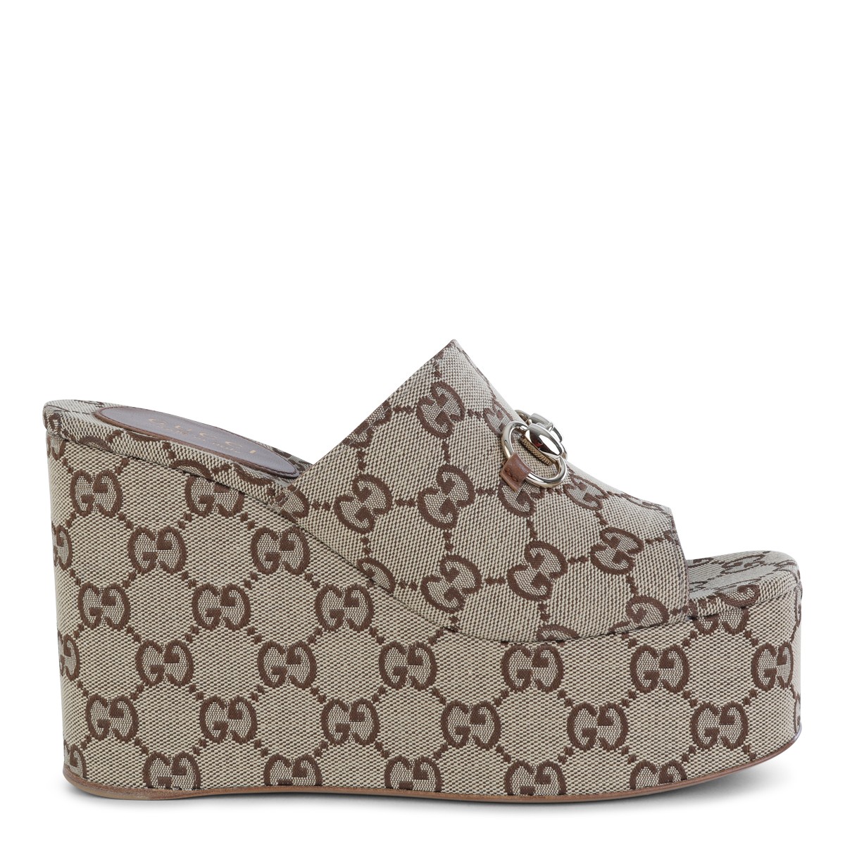 BEIGE COTTON SANDALS