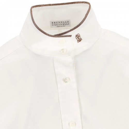 WHITE COTTON SHIRT