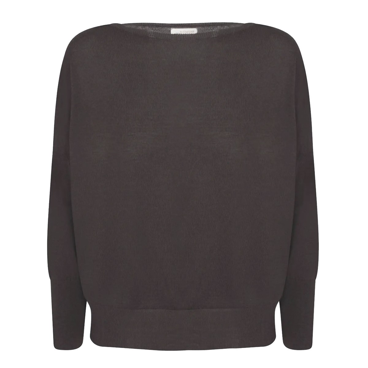 BROWN WOOL KNITWEAR