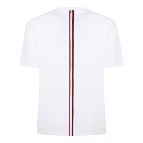 WHITE COTTON T-SHIRT