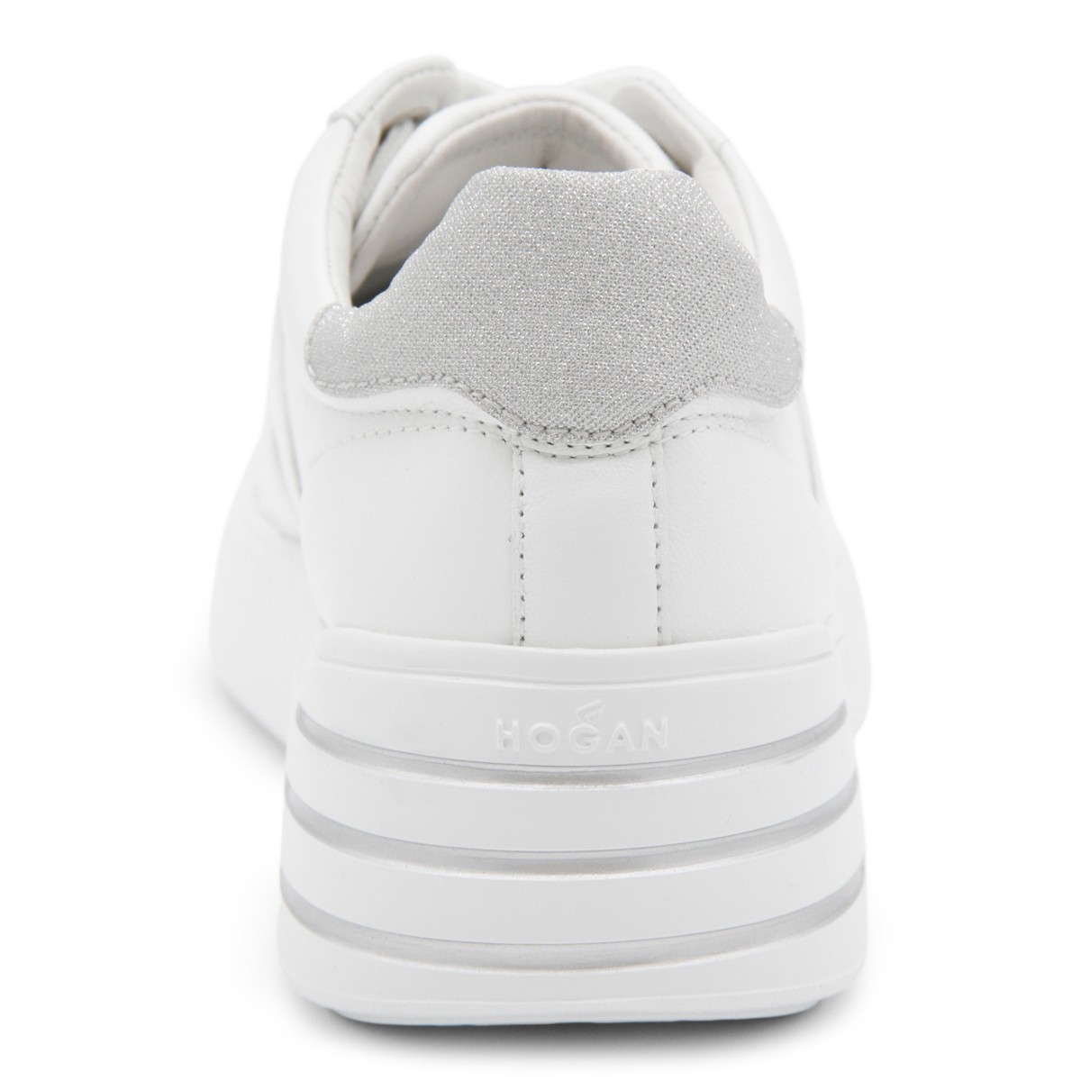 WHITE LEATHER REBEL SNEAKERS