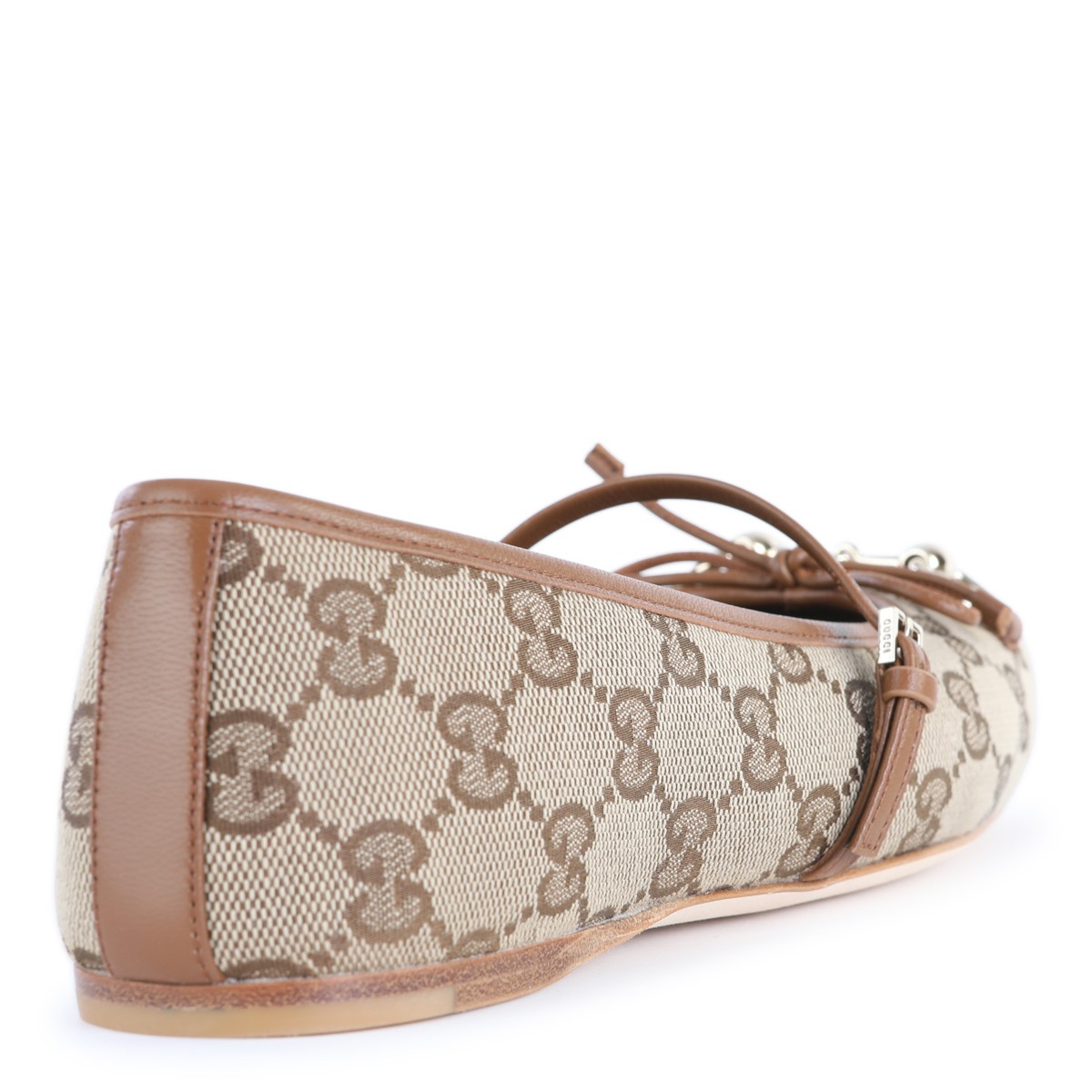 BEIGE BALLERINA FLATS