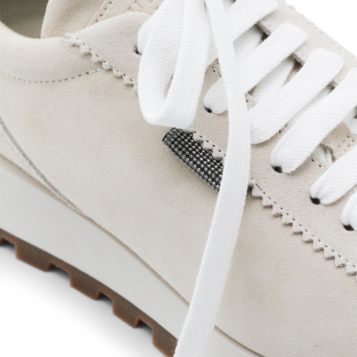 IVORY LEATHER SNEAKERS