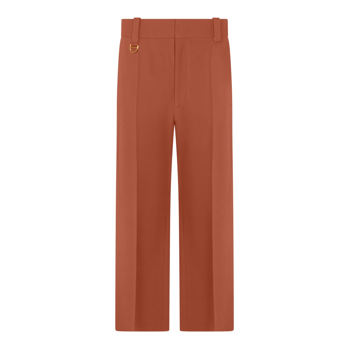 ORANGE COTTON PANTS