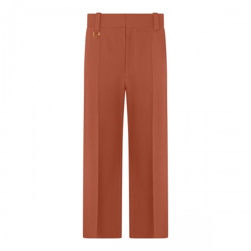 ORANGE COTTON PANTS