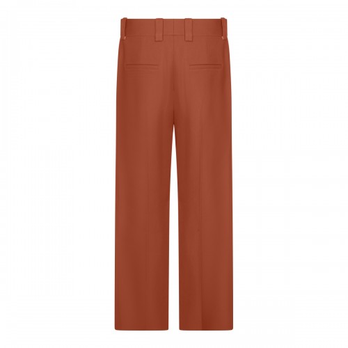 ORANGE COTTON PANTS 2