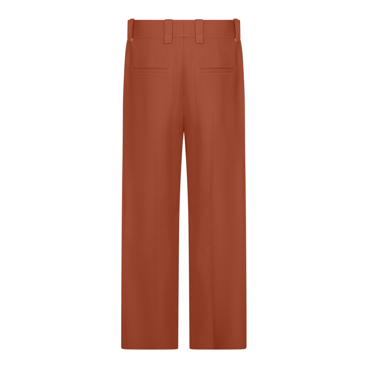 ORANGE COTTON PANTS