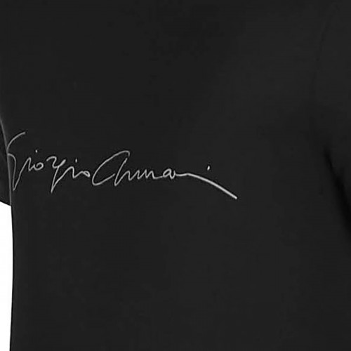 BLACK VISCOSE T-SHIRT