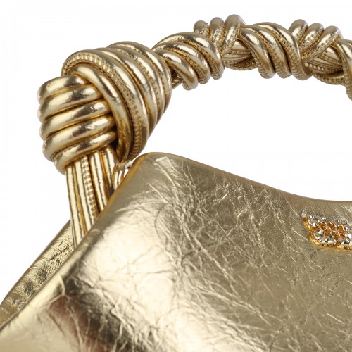 GOLD TOP HANDLE BAG