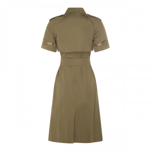 OLIVE COTTON DRESS 2