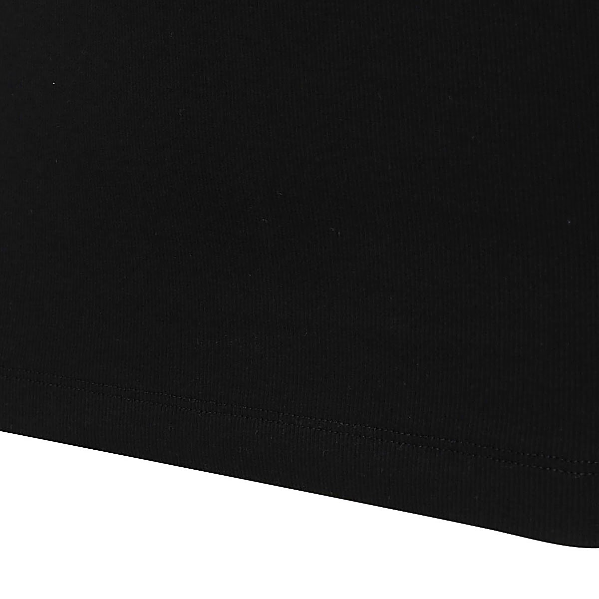 BLACK COTTON T-SHIRT