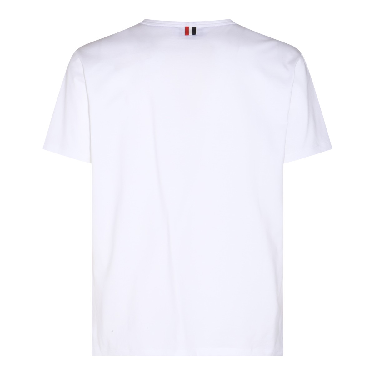 WHITE COTTON T-SHIRT