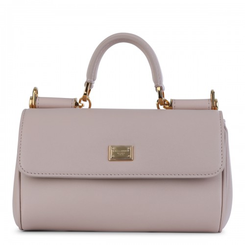 NUDE LEATHER MY SICILY SMALL TOP HANDLE BAG