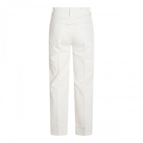 WHITE COTTON JEANS 2