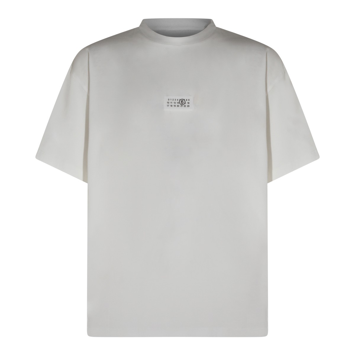 WHITE COTTON T-SHIRT