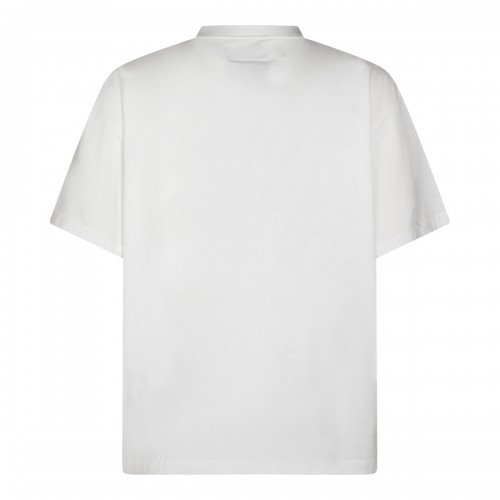 WHITE COTTON T-SHIRT