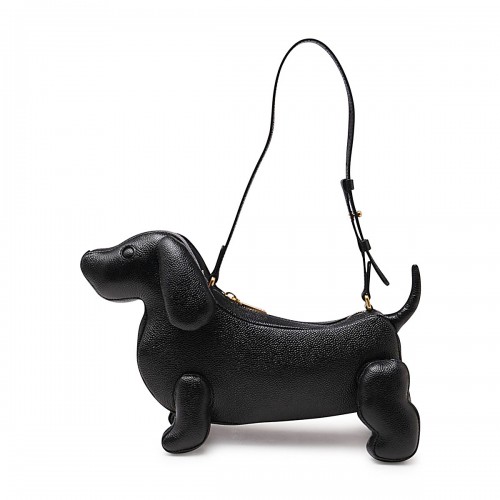 BLACK LEATHER HECTOR...