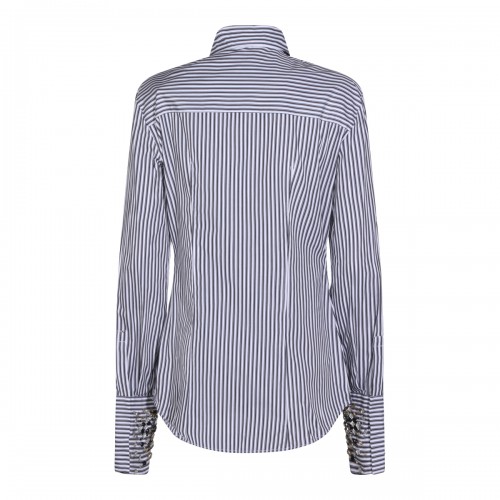 BLACK AND WHITE COTTON SHIRT 2